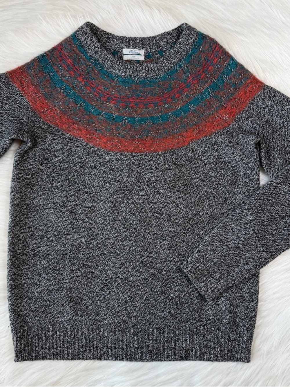 Wallace for Madewell Wool Mohair Alpaca Pullover Sweater